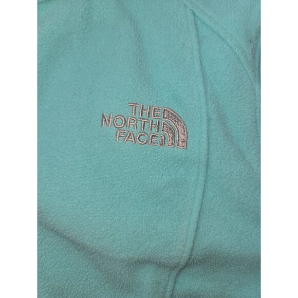 The North Face Womens Full-Zip Fleece Jacket Small Teal - Picture 7 of 8